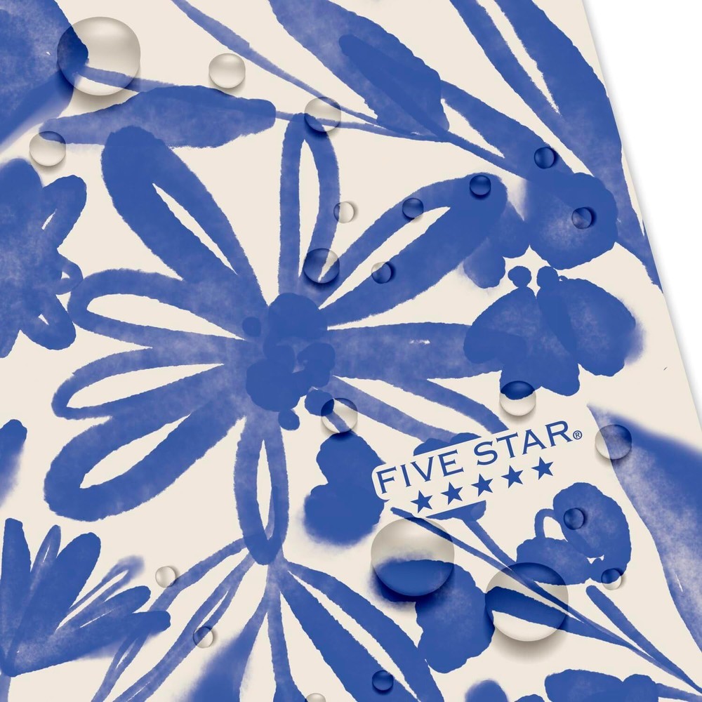 Five Star Spiral Notebooks + Study App, 2 Pack, 1 Subject, College Assorted