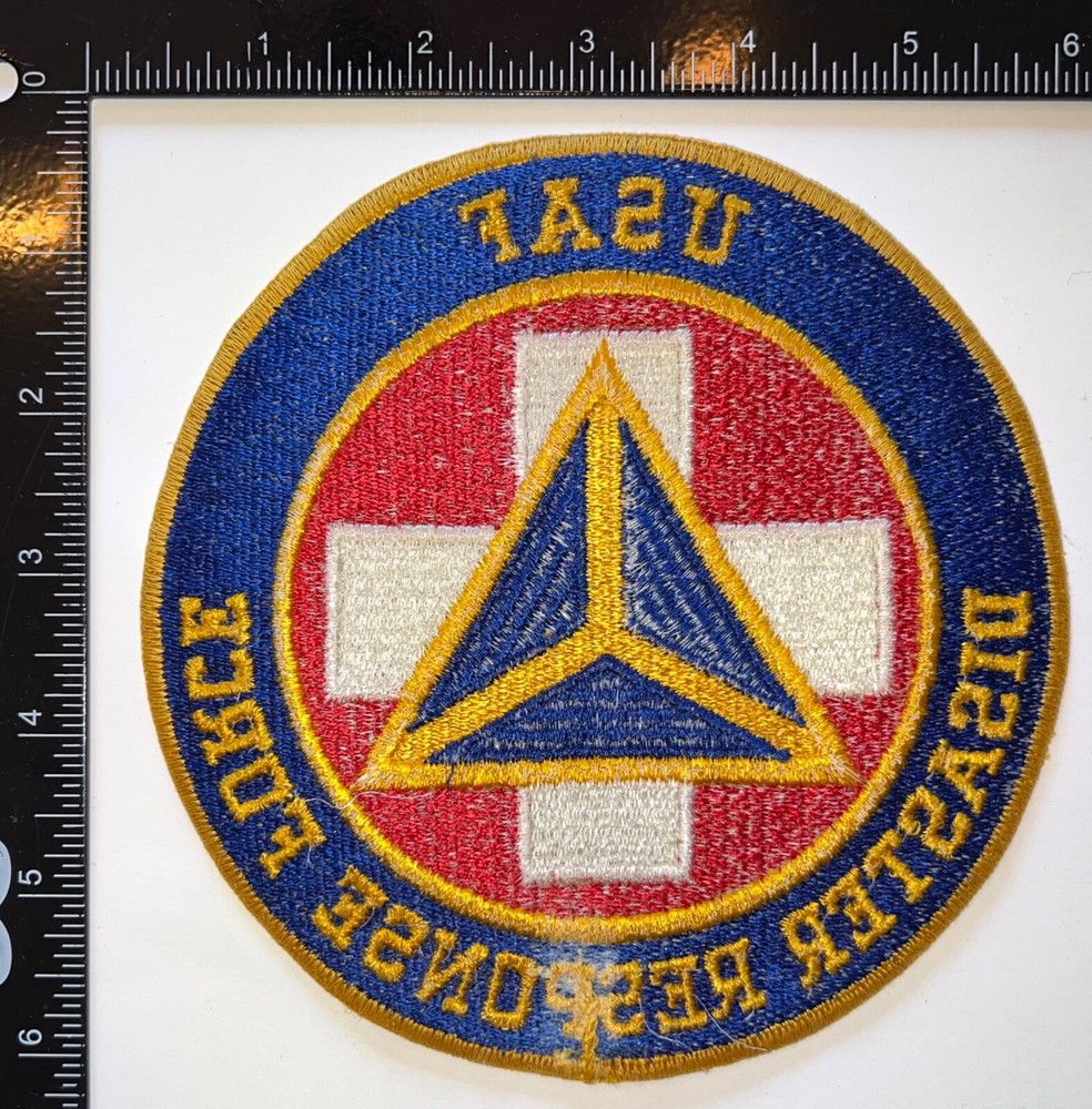 Cold War USAF US Air Force Disaster Response Force Patch