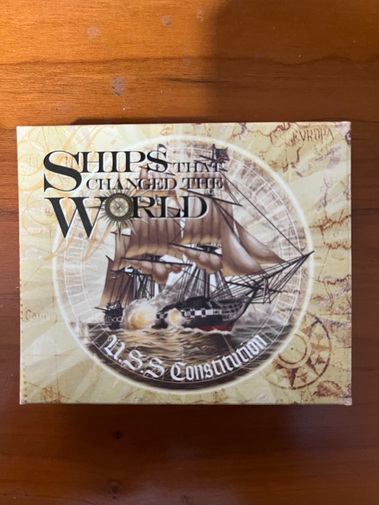 2012 Ships that Changed the World - USS Constitution Silver Coin -