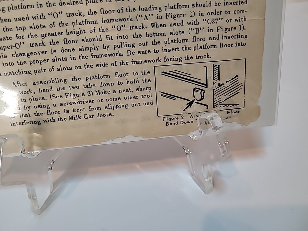 Lionel Instruction Sheet 3662-81 6-58 AUTOMATIC MILK CAR