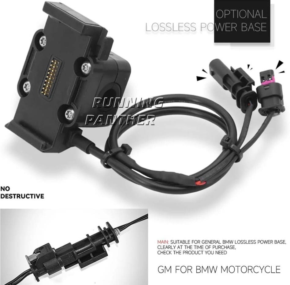 For BMW R1300rt r 1300 rt 25 Navigation Wireless Charging Roll Bar Base Support