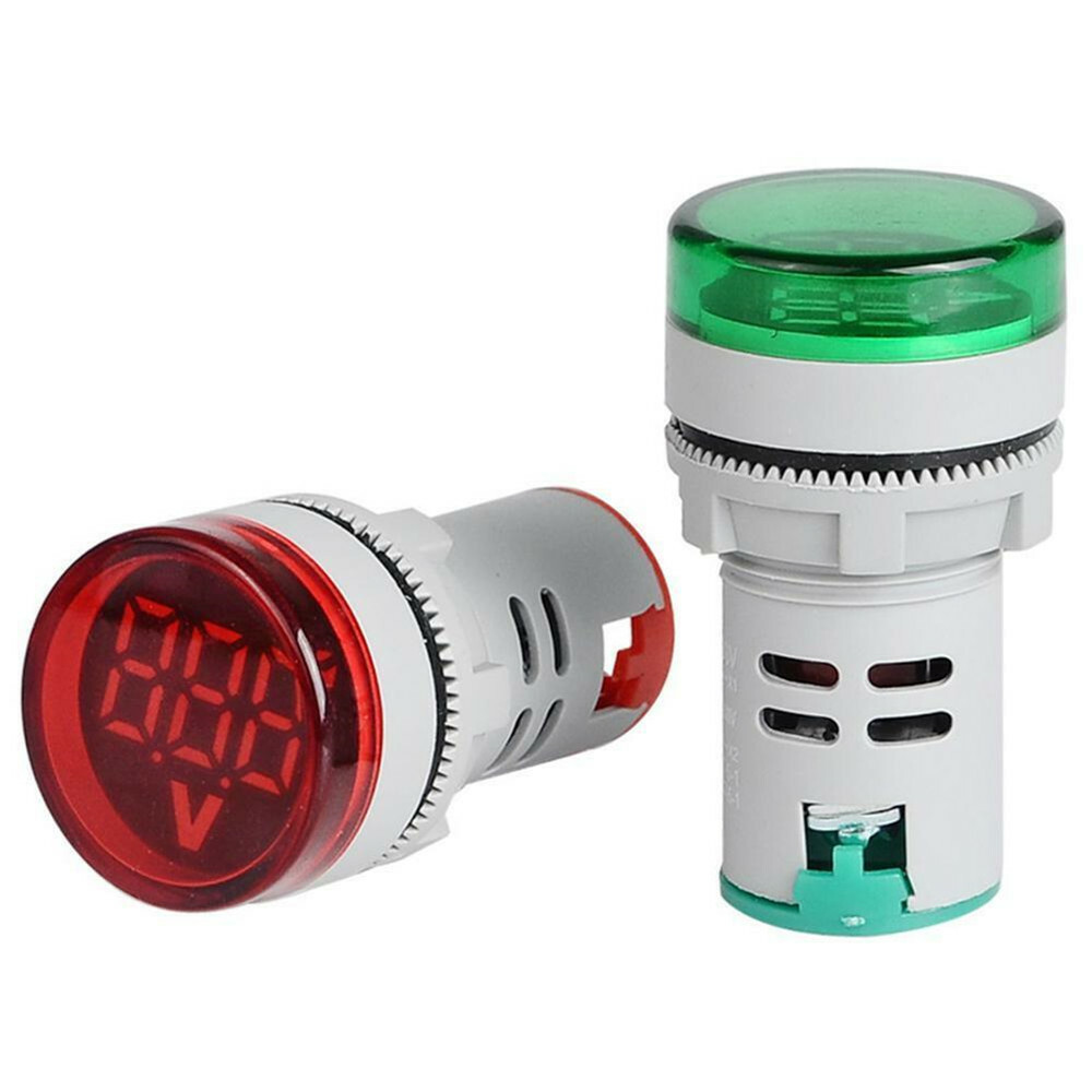 22MM Mini LED Voltmeter Digital Display Voltage Meter Volt Tester DC 6-100V New