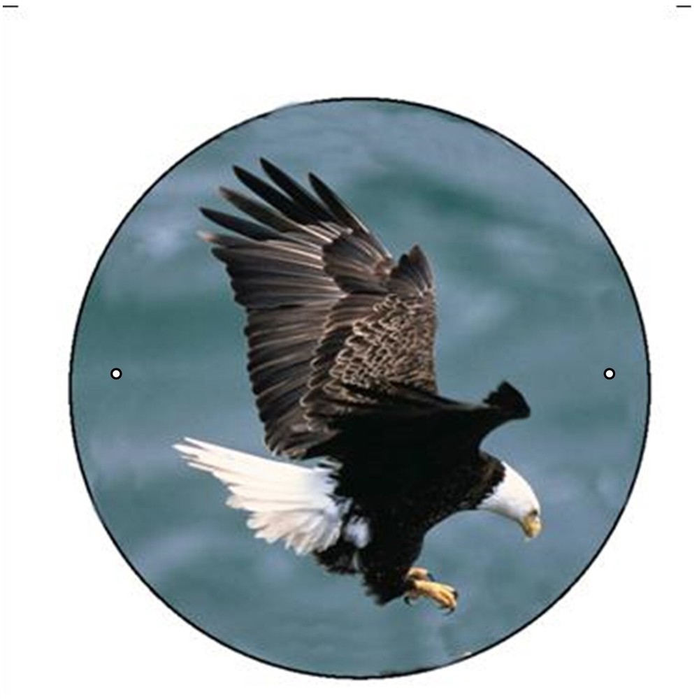 EAGEL WALKING STICK MEDALLION