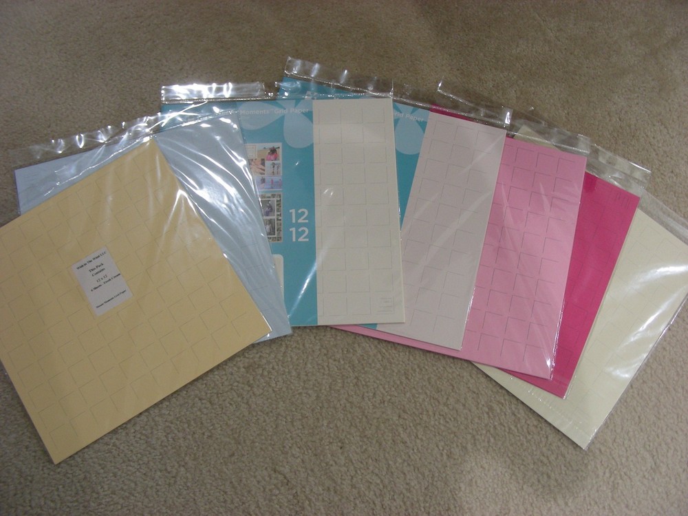 MOSIAC MOMENTS Grid Paper - Springtime Collection - 34 grid pages!