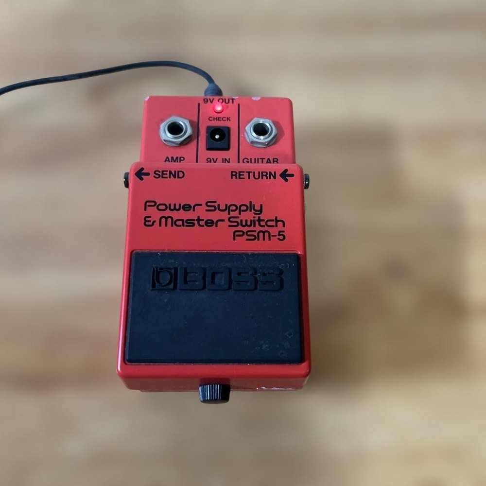 BOSS Power Supply & Master Switch PSM-5 Used