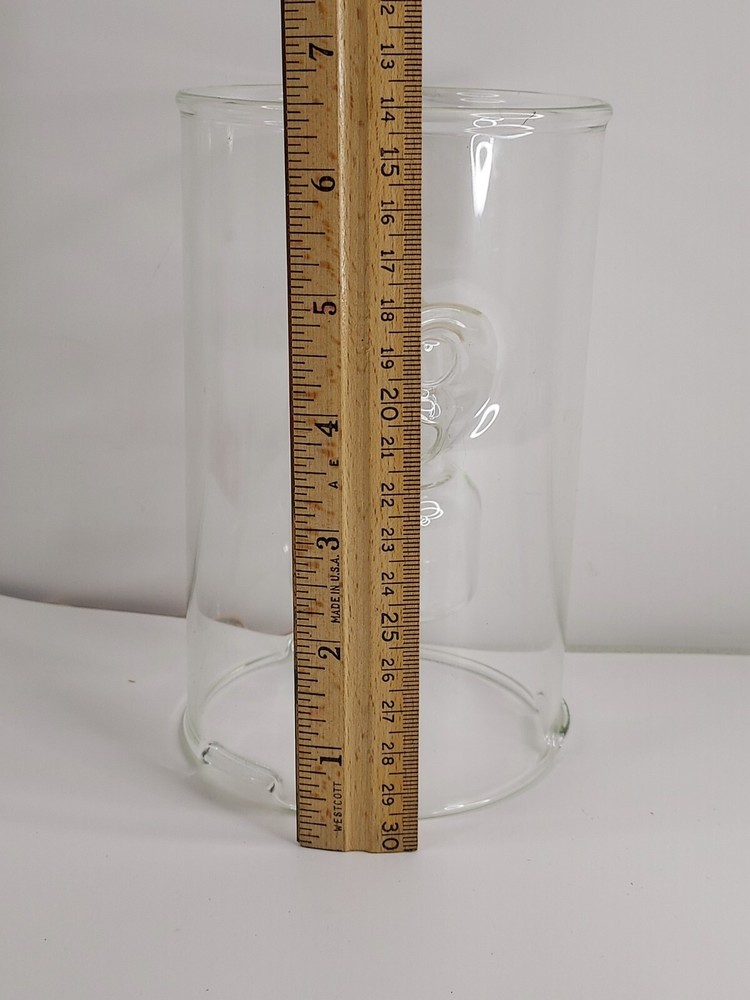 Vintage Wolfard or Wolfard style Handblown Glass Lantern