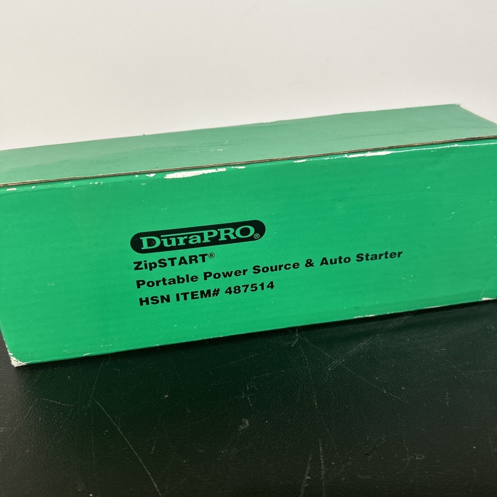 Dura Pro Zip Start 15-112 Power Source Untested Sold As Is