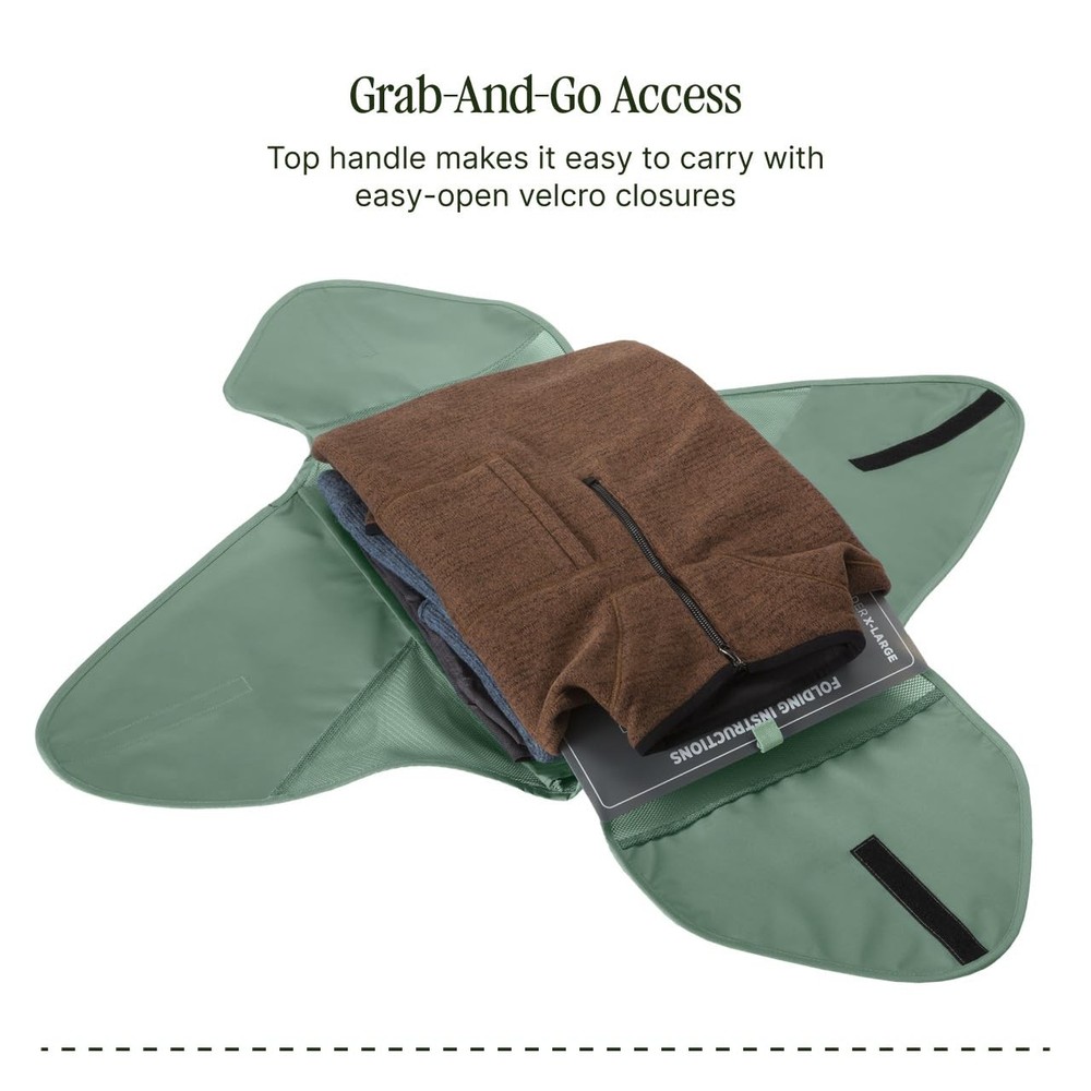 Pack-It Reveal Garment Folder - Compression Wings - Maximize Luggage Space - ...