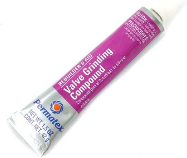 White Valve Grinding Compound - 3 oz. Automotive Grinding Paste