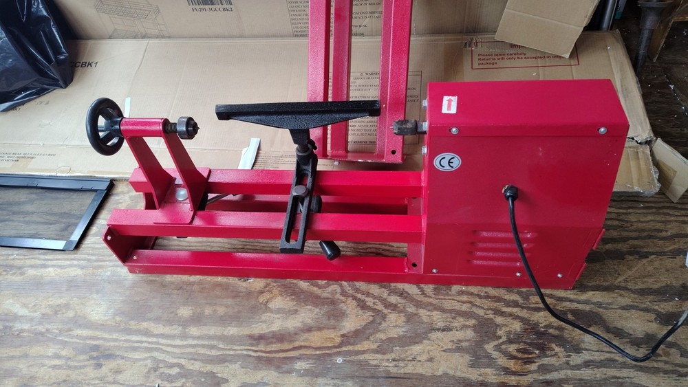 red wood lathe
