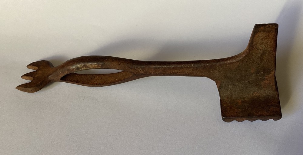 Primitive Solid Metal Meat Tenderizer Tool