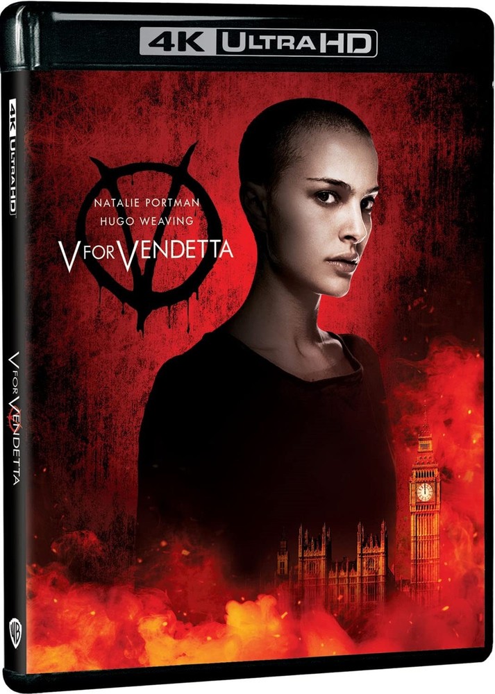 V for Vendetta 4K UHD Blu-ray John Standing NEW