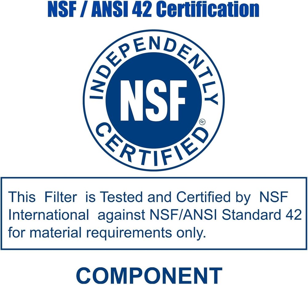 Fil-Fresh 12 Pack Water Filter Replacement for RF-9999, FM3700, NSF Certified US