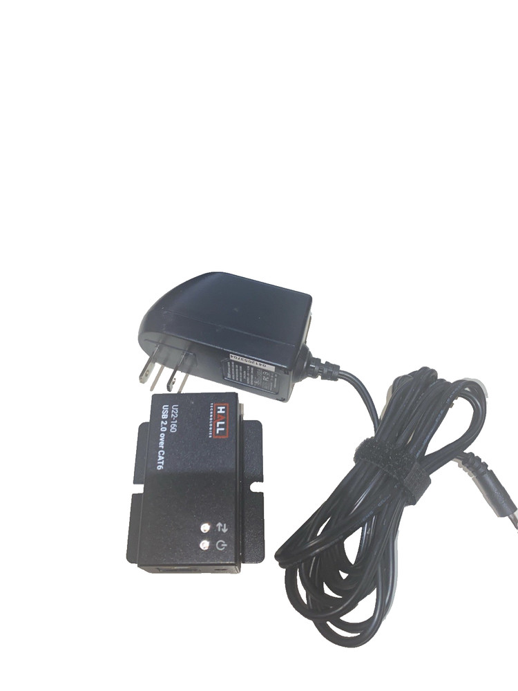 Hall Technologies U22/160USB 2.0 over UTP Extender (Receiver/Transmitter) 2 Port