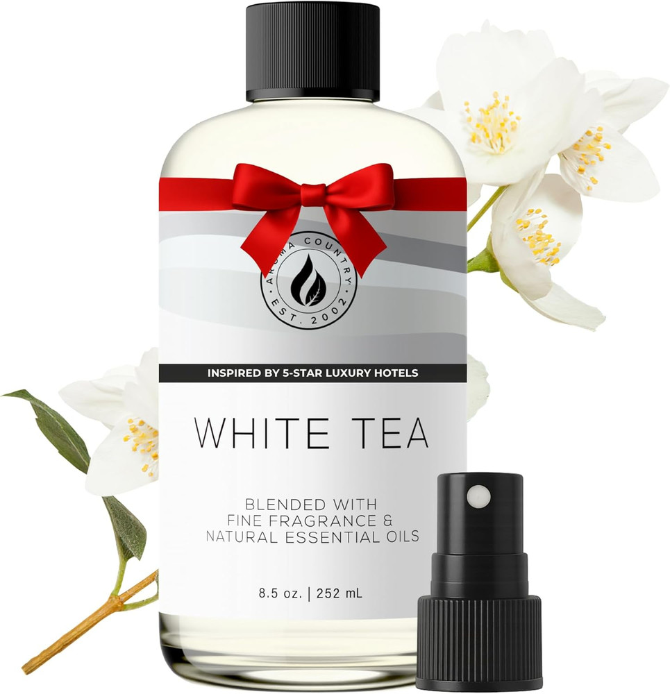 Aroma Country White Tea Diffuser Oil - Luxury Essential Oils for Diffuser Refill