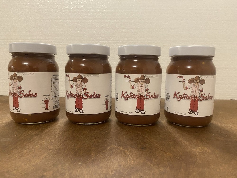 Kylito's Salsa 16oz Jar Hot (4 Pack)