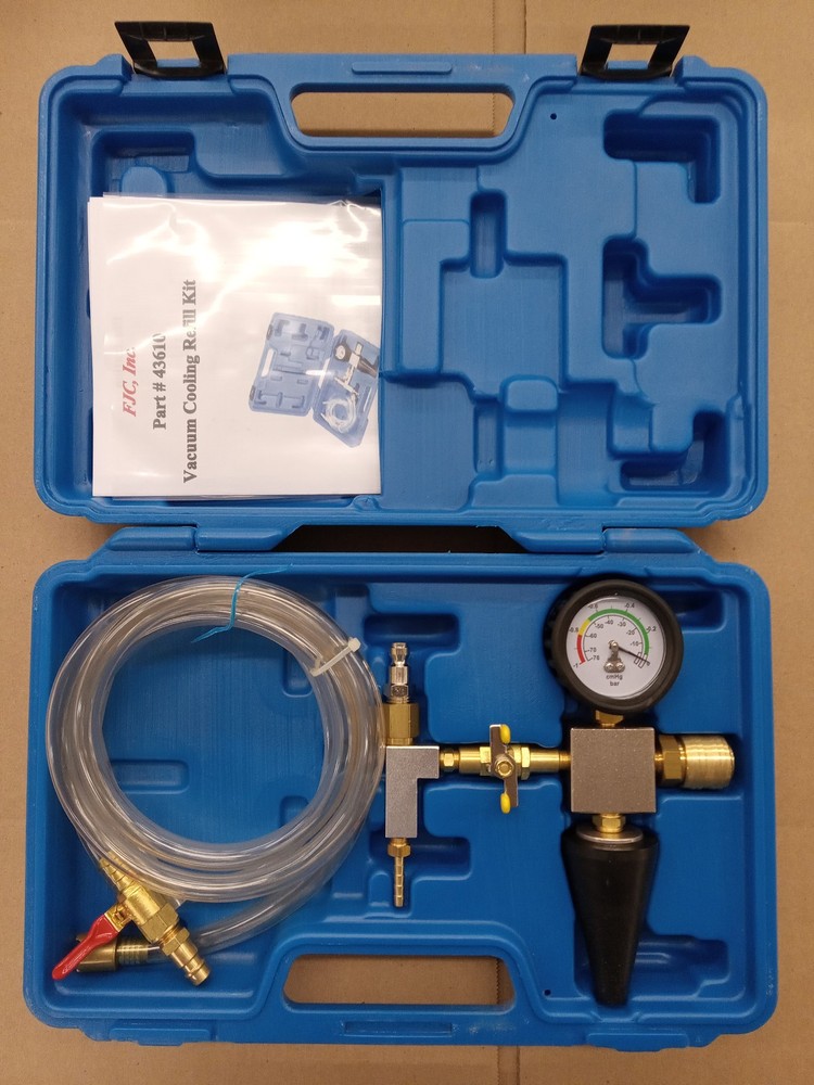 FJC 43610 RADIATOR COOLANT VACUUM REFILL KIT