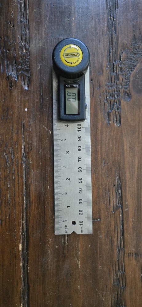 General Tool 5inch Digital Angle Finder