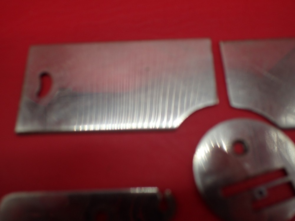 Vintage Franklin LONG SHUTTLE Sewing Machine Bobbin Needle Front & Side Plates