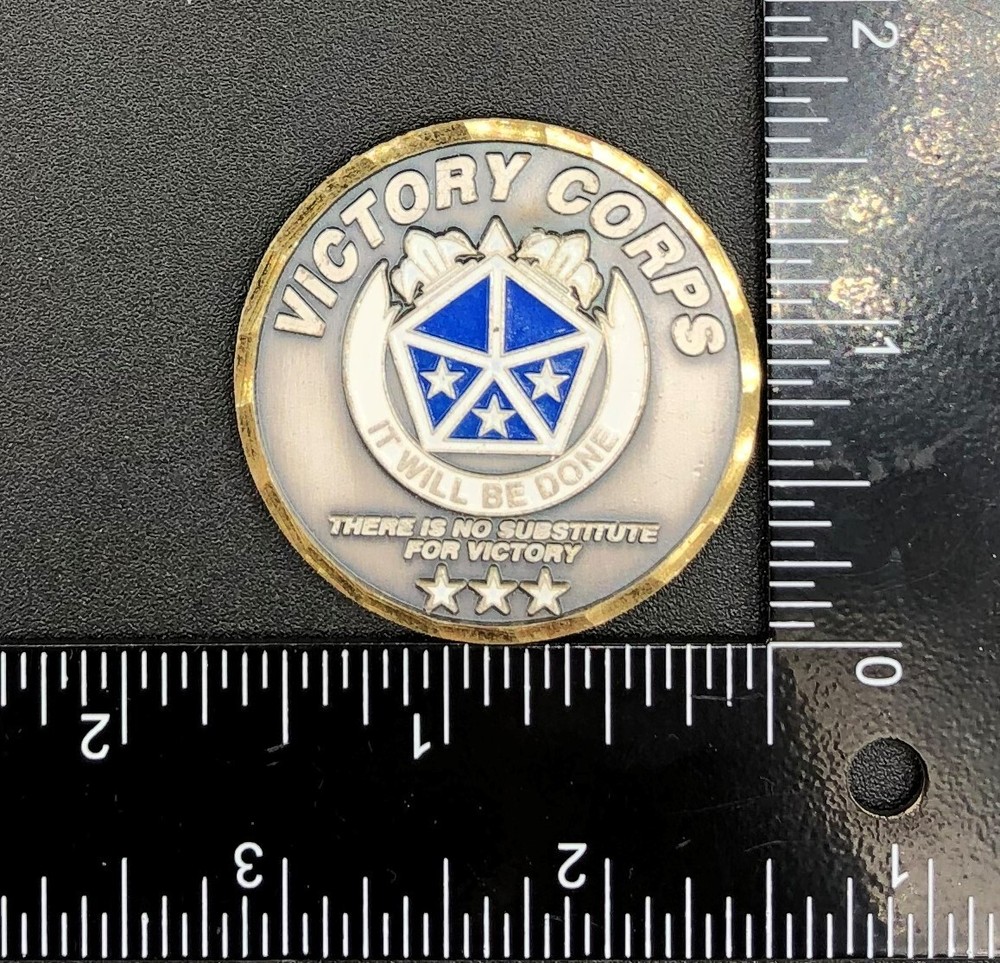 US Army Victory Corps Command Sergeant Major Challenge Coin Challenge Token