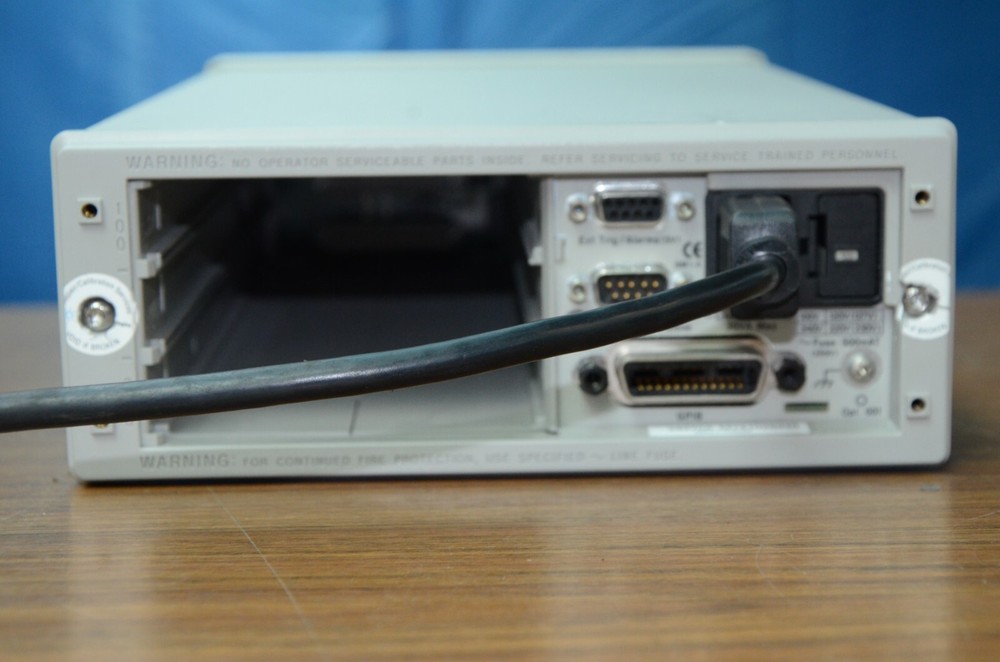 Agilent 34970A Data Acquisition Switch Unit MainFrame Non Working No Errors