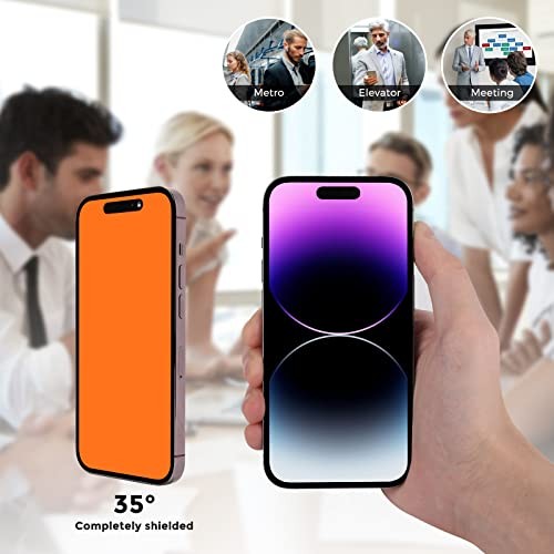 iPhone 15 / iPhone 14 pro Privacy Screen Protector - Privacy protector for