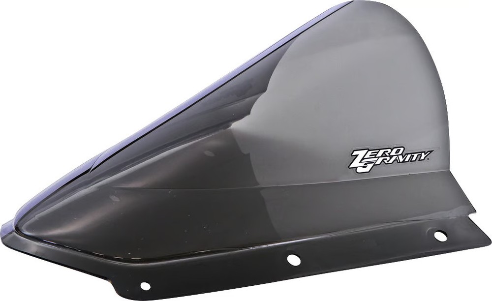 Zero Gravity Double Bubble Windscreen - Light Smoke Motorcycle Street 16-265-02
