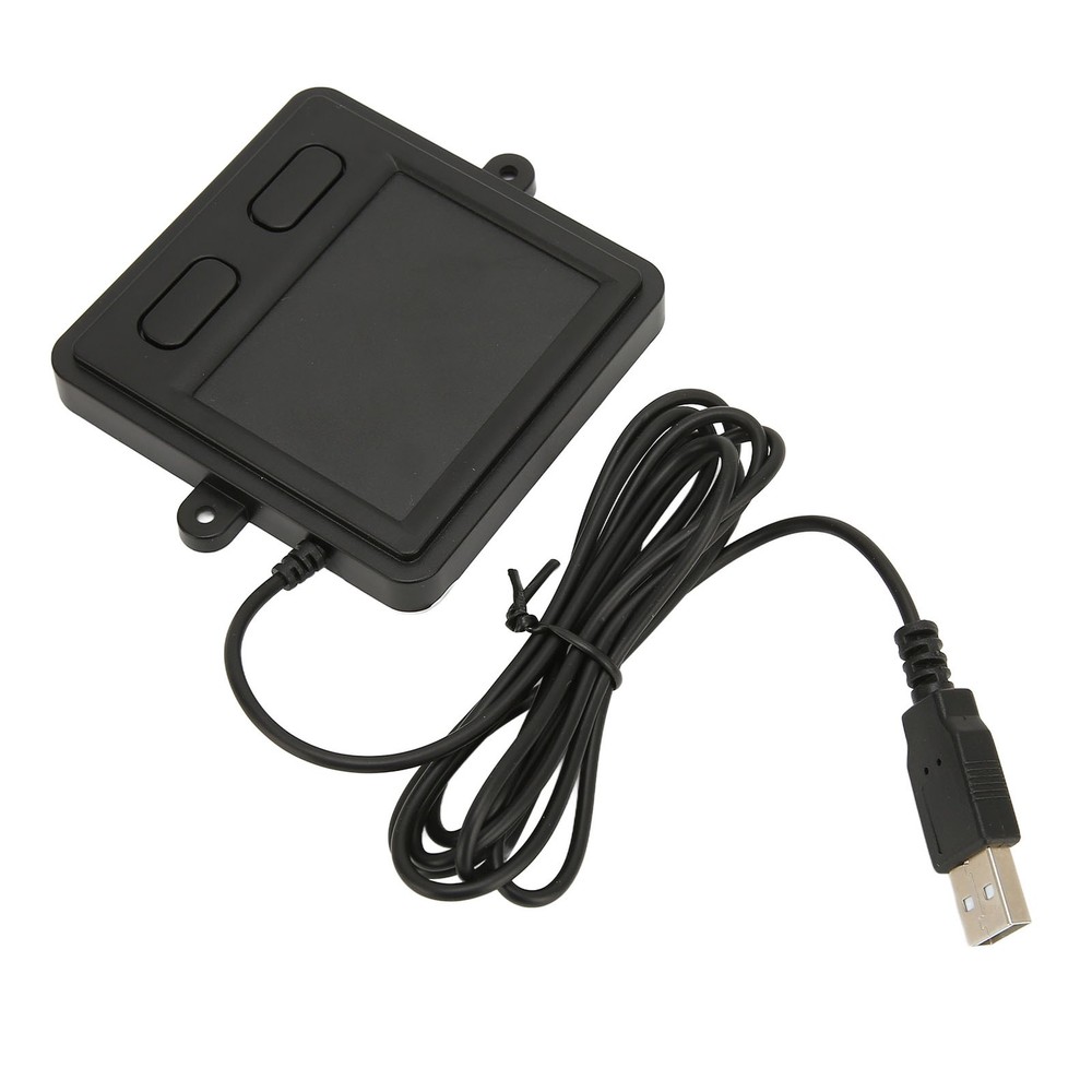 Wired USB Touchpad Multifunctional High Sensitivity 2 Button Design Black Portaˇ