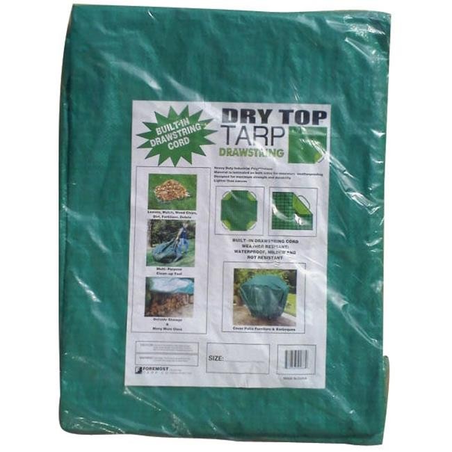 Foremost Tarp 9ft. X 9ft. Tarp With Drawstring