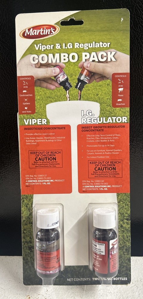 VIPER & INSECT GROWTH REGULATOR 1 Oz - COMBO PACK