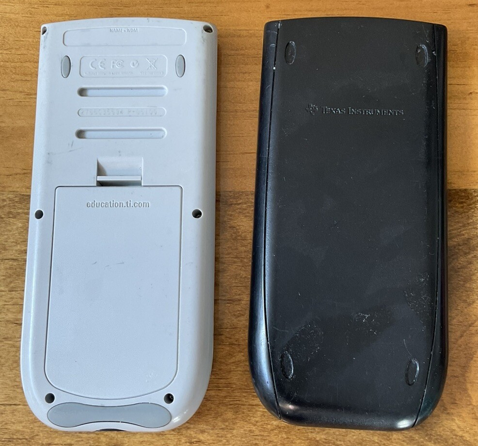 Texas Instruments TI-84 Plus Silver Edition Graphing Calculator w/ Cover *Tested