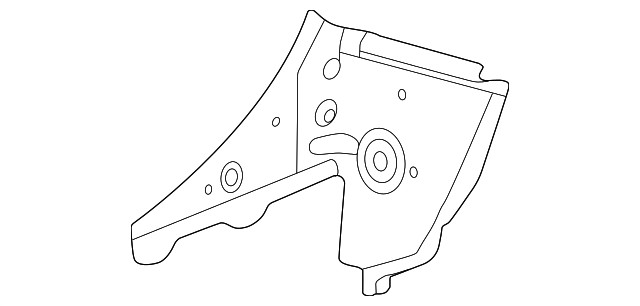 Genuine GM Driver Side Quarter Inner Panel Extension 84196566