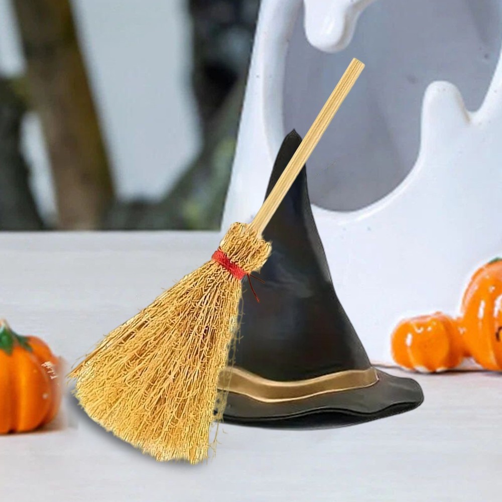 Mini Witch Hat Small Black Witch Hats 1 Set Miniature Decoration