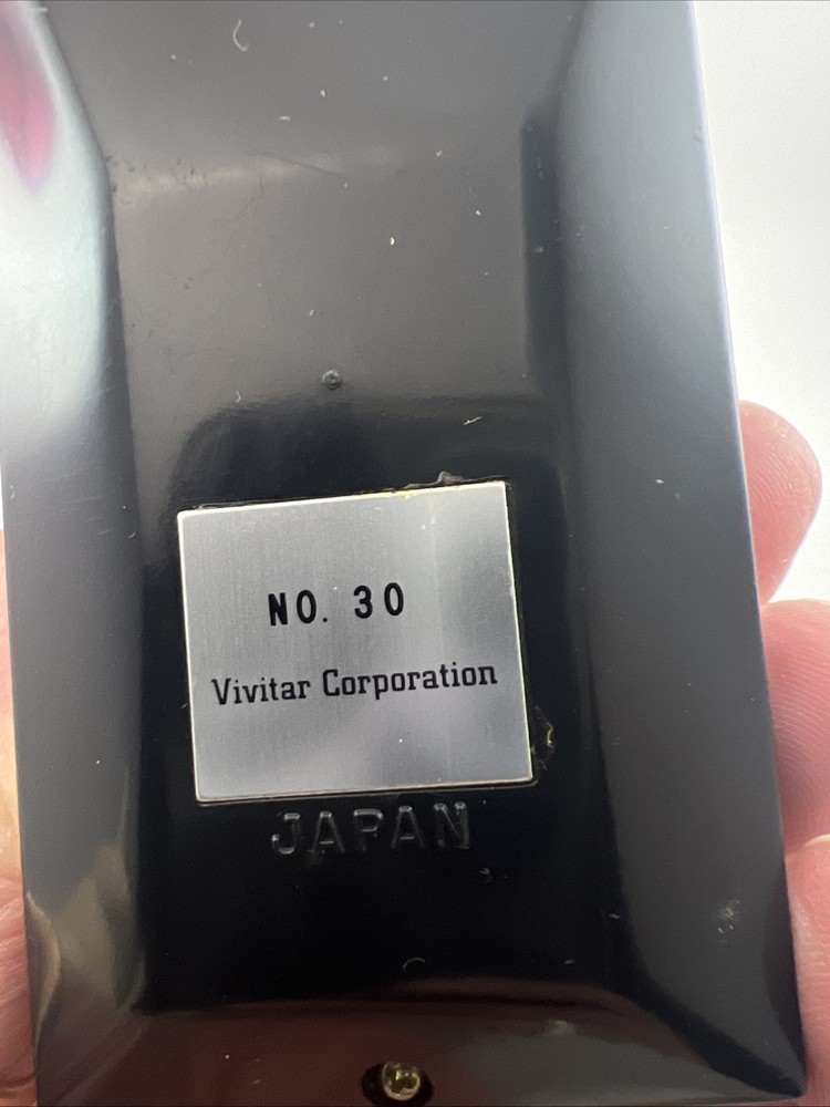 Vivitar No. 30 Exposure Light Meter With Case