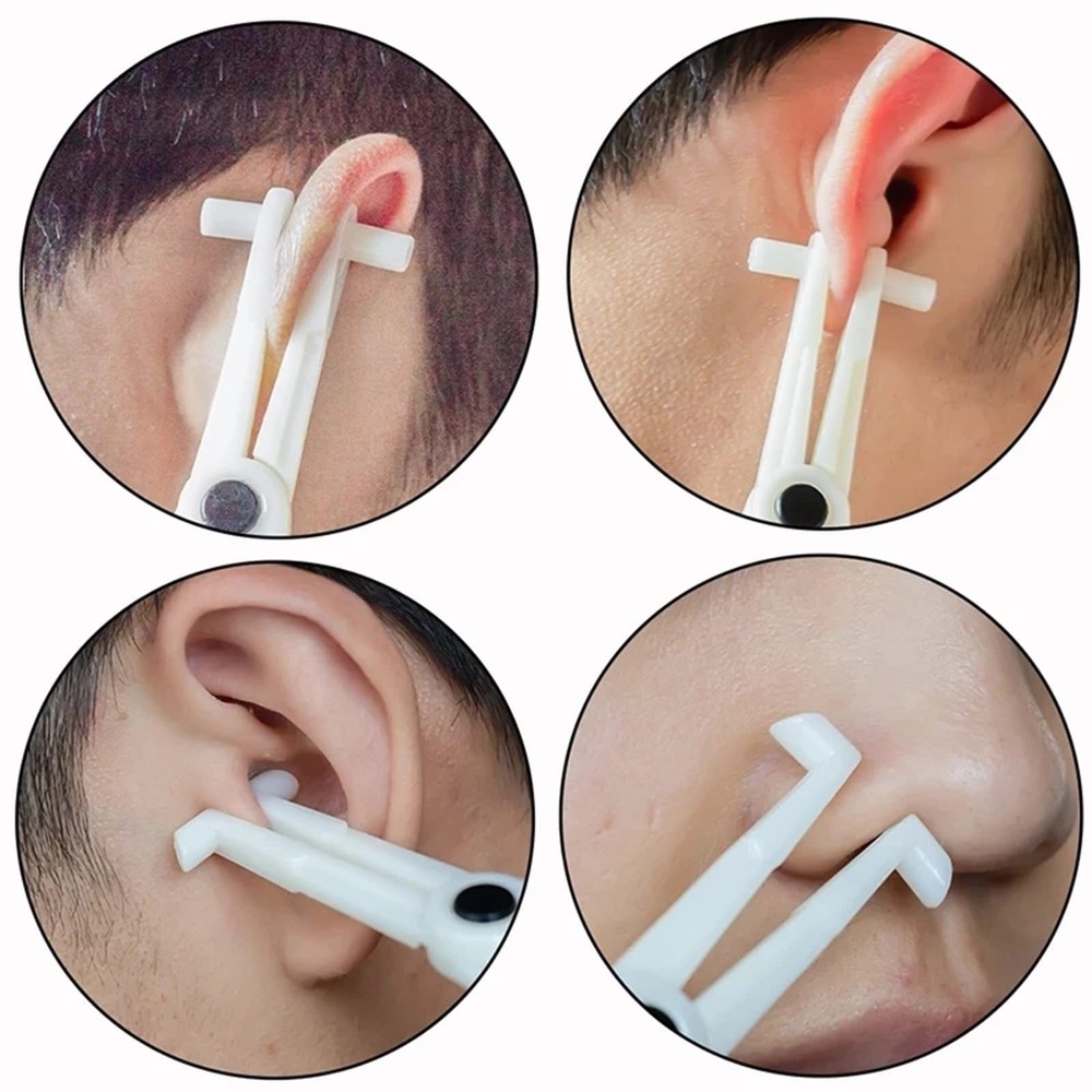 Piercing Clamps - Autdor 25Pcs Piercing Forceps Rounded Slotted Disposable Pi...