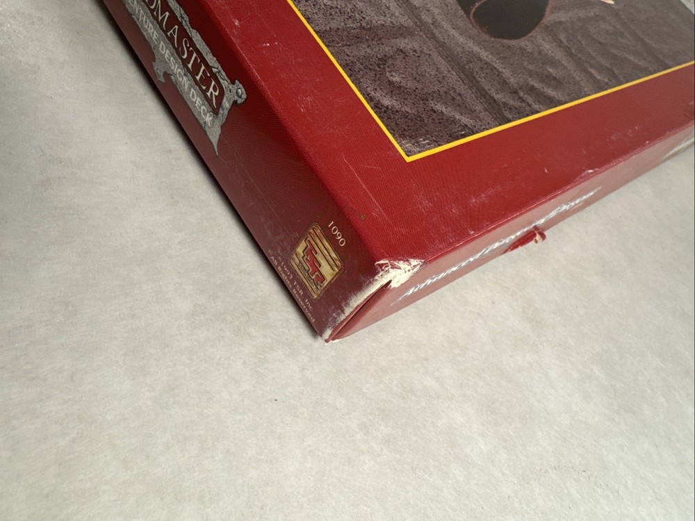 1993 TSR AD&D 2nd Ed Cardmaster - Adventure Design Deck VG+ Complete Unpunched