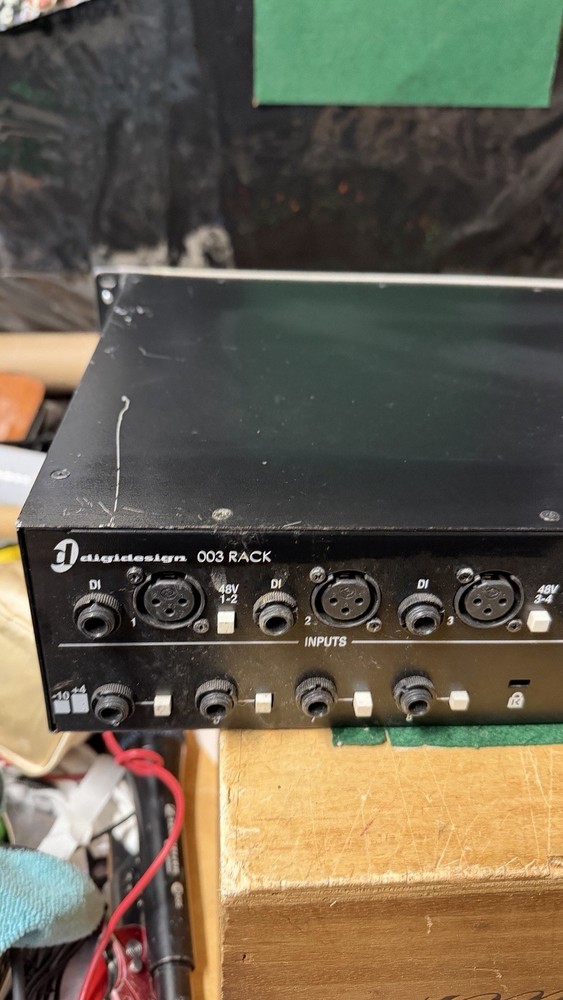 Digidesign 003 Rack Audio Interface Pro Tools FireWire Tested