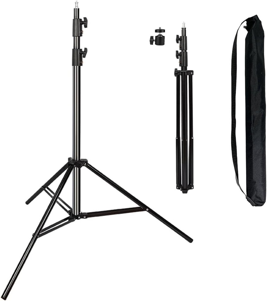 Professional Adjustable Light Stand 2.8m - Perfect for Studio & On-Site Use