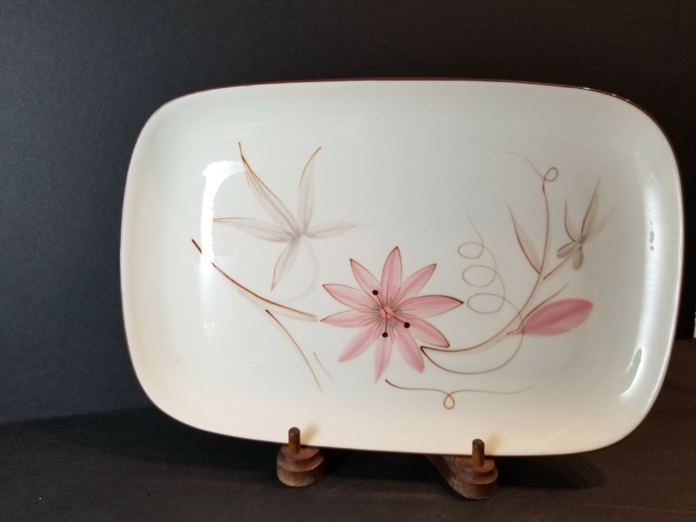 Passion Flower by Winfield 12 1/8" X 8 1/8" Rectangular Serving Platter