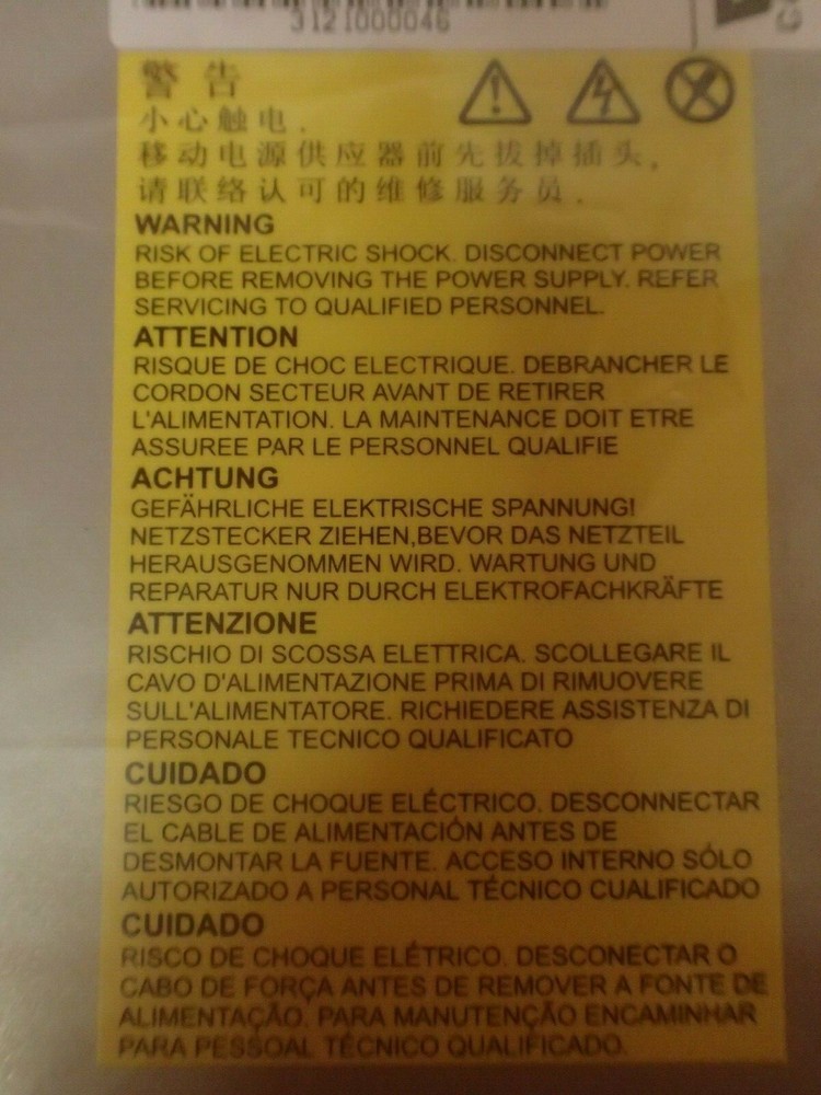 Astec - Model AS320-3535 - Power Supply ATX