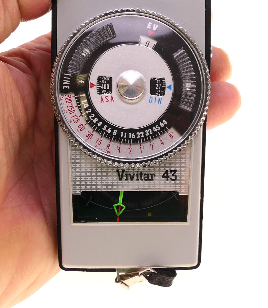 Vivitar Model 43 CDS Analog light meter