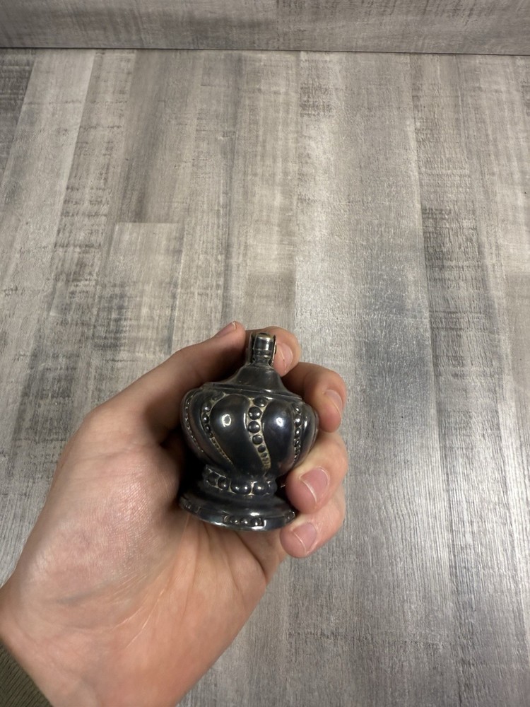 Vintage 1940/1950s Silver Plate Robson Crown Table Lighter