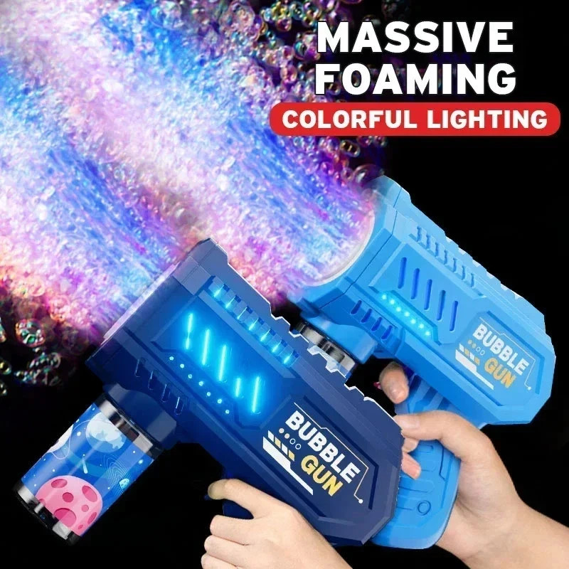 Bubble machine , bubble gun, LED Bubble Gun, 4000 bubbles/minute