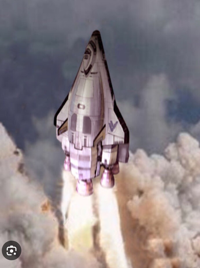 Fantastic Four 4 FF 2005 Pogo Spaceshuttle Concept Study Model By Greg Jein Used