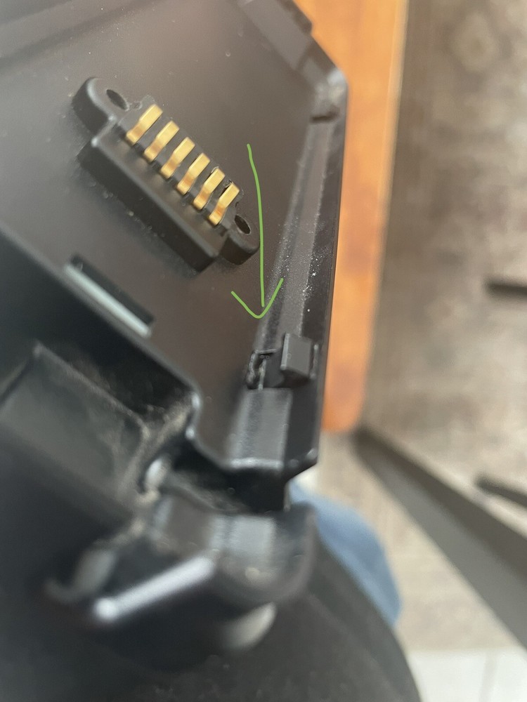 Yaesu FT-100 Faceplate Repair Tabs