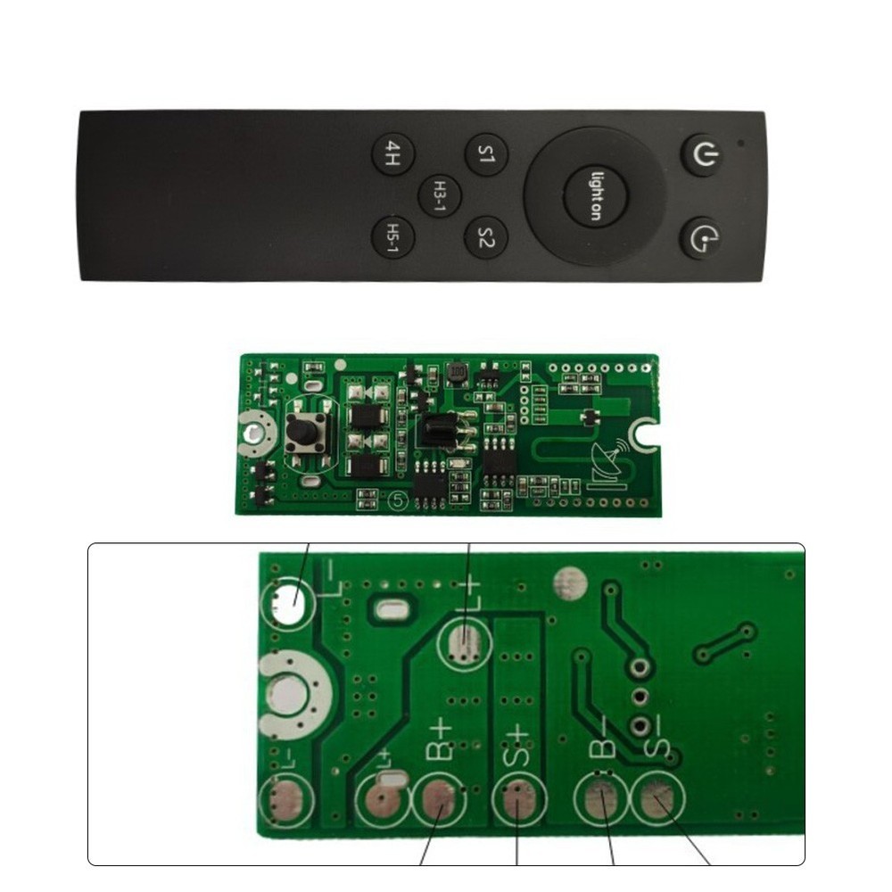 Human Body Motion Sensor Solar Light Circuit Board for Efficient Energy Use