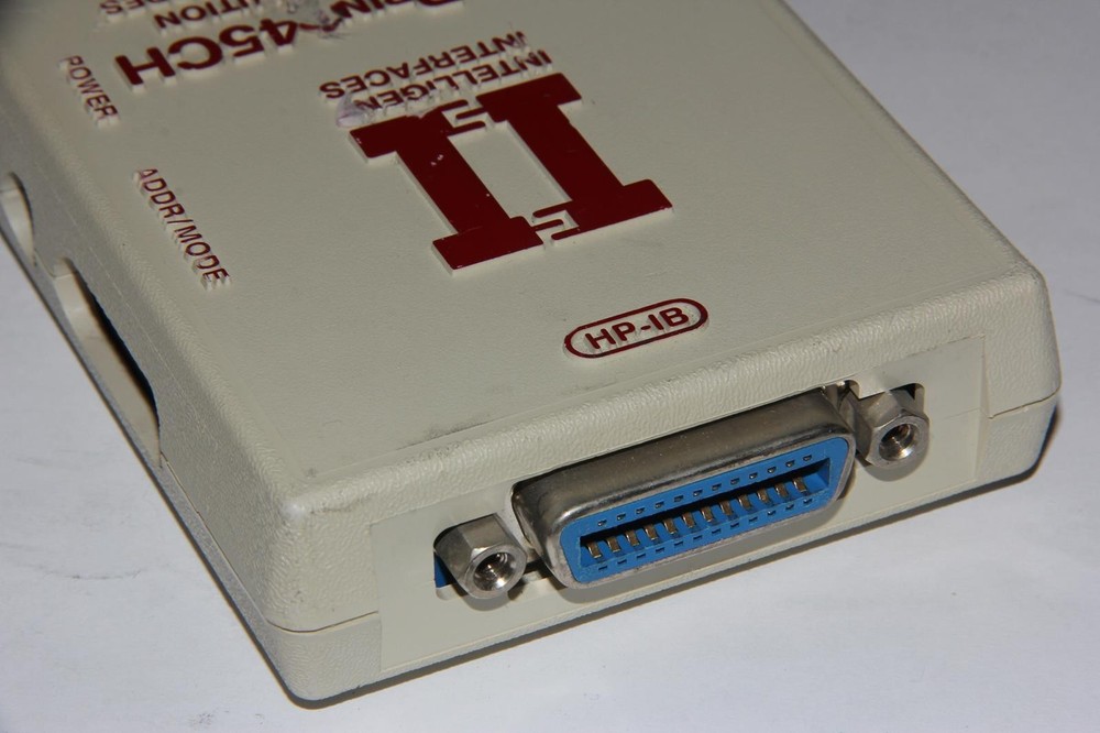 HP-IB to Parallel Interface Converter by Intelligent Interfaces Microprint 45CH