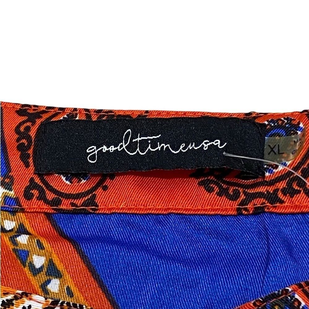 NWT Goodtimes USA Two pc Silky Jogger Set