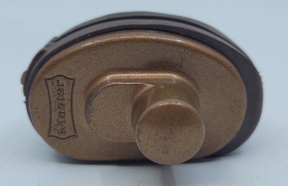 Master Lock Gun Trigger Lock Firearm Safety With Key Works Great Anti-Scratch
