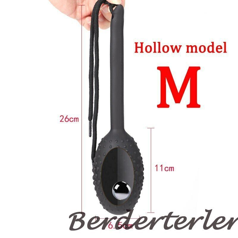 Silicone Plug Anus Beads with Roll Ball Stimulate Dilator Prostate Expansion